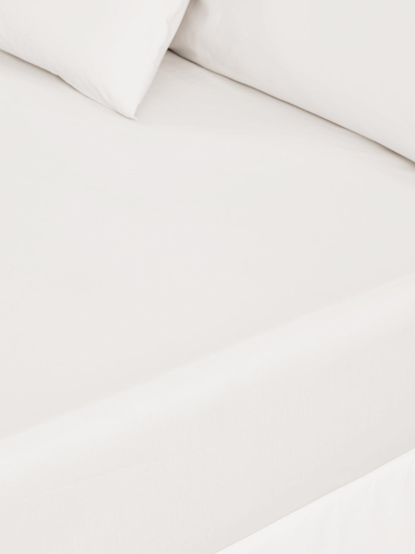 Home & Garden Double 4ft 6in Silentnight Fitted Sheets Very