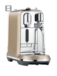 Nespresso The Creatista Coffee Machine by Sage - Royal Champagne