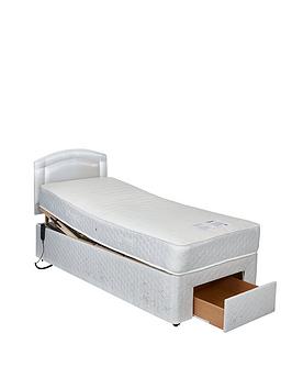 Product photograph of Mibed Fraiser Adjustable Bed With 800 Pocket Memory Mattress from very.co.uk