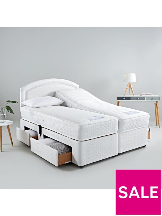 stillFront image of mibed-fraiser-electrically-adjustable-divan-beds-2-x-linked-beds-with-800-pocket-memory-mattresses