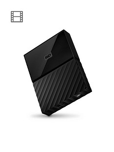 Western Digital My Passport 4TB Portable External Hard Drive - Black