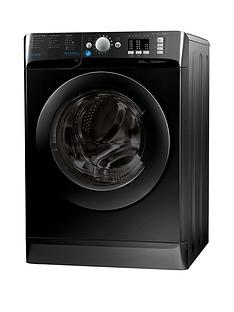Indesit Innex BWA81683XK 8kg Load, 1600 Spin Washing Machine - Black, A+++ Energy Rating