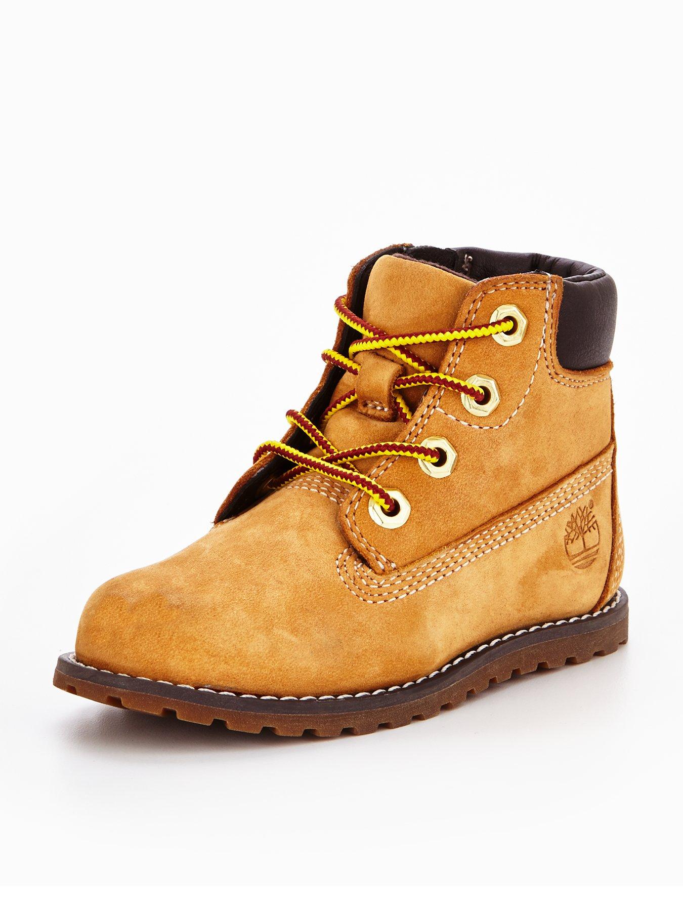 undefined Pokey Pine 6 Inch Boots - Wheat