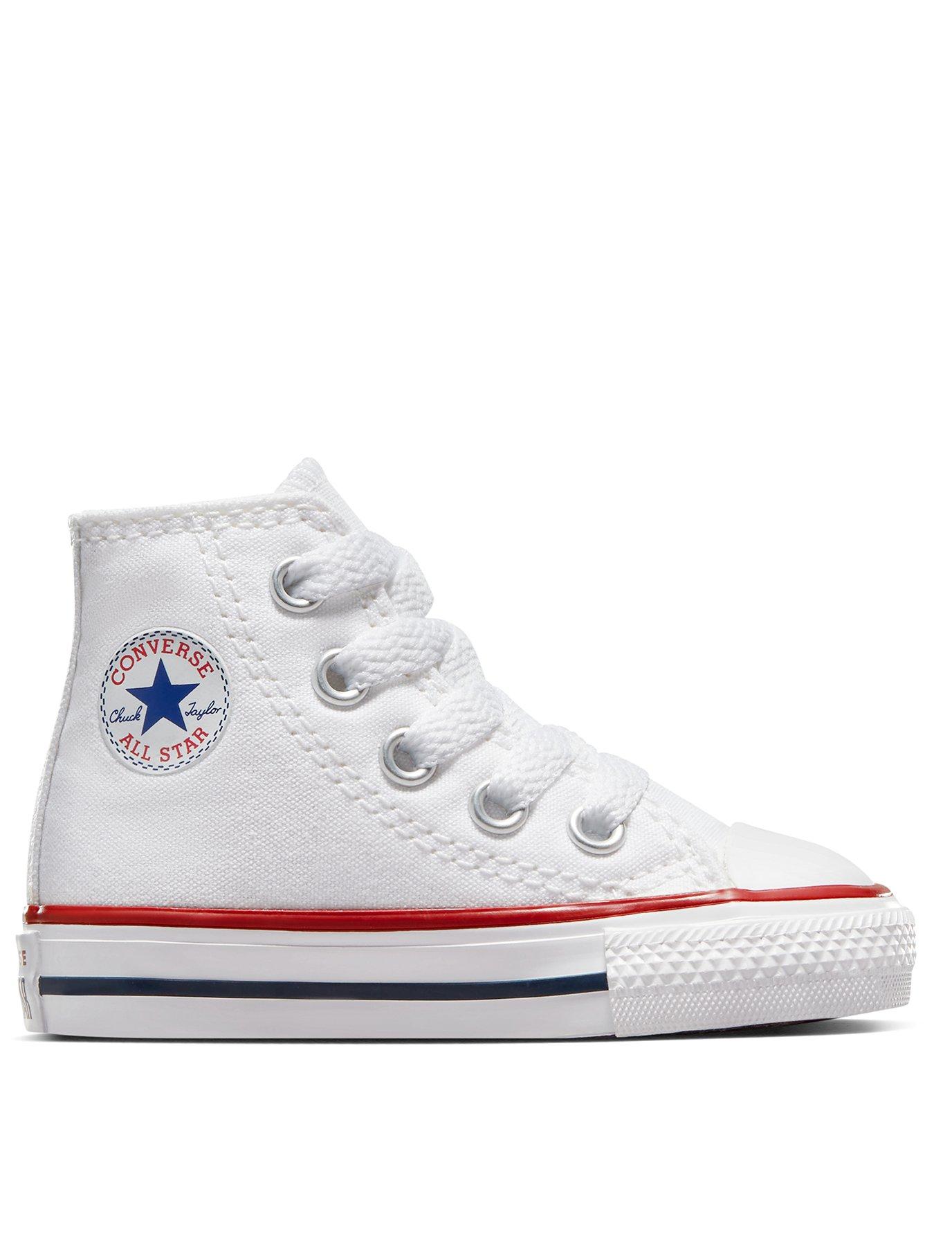 Converse white chuck taylor all star ii ox fashion trainers