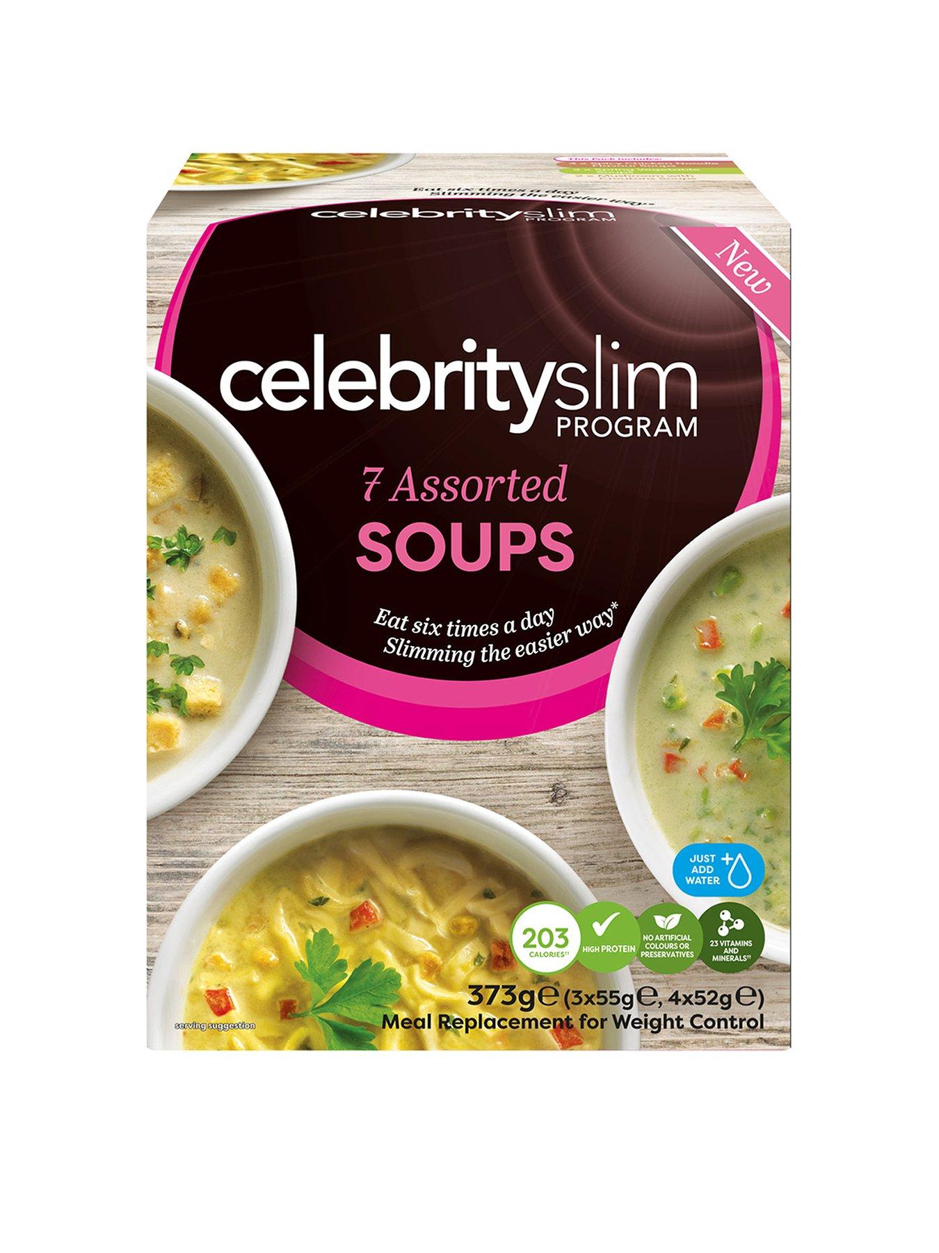 Celebrity Slim 7 Assorted Soups Very Co Uk