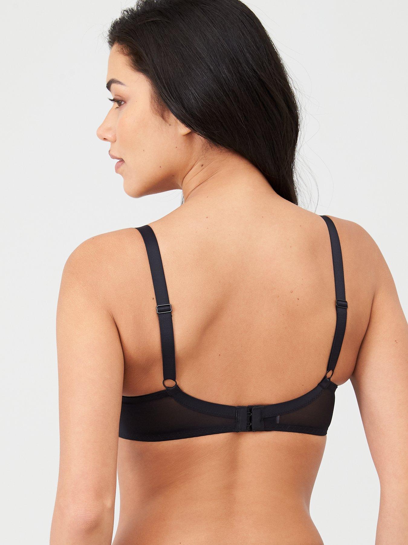Image 2 of 3 of Curvy Kate Lifestyle Plunge Bra - Black