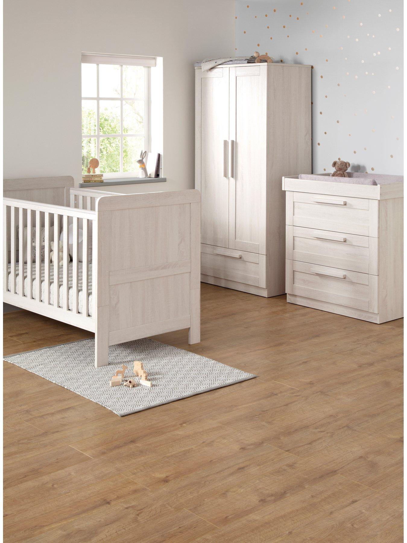 Mamas & Papas Atlas Cot Bed, Dresser & Wardrobe very.co.uk