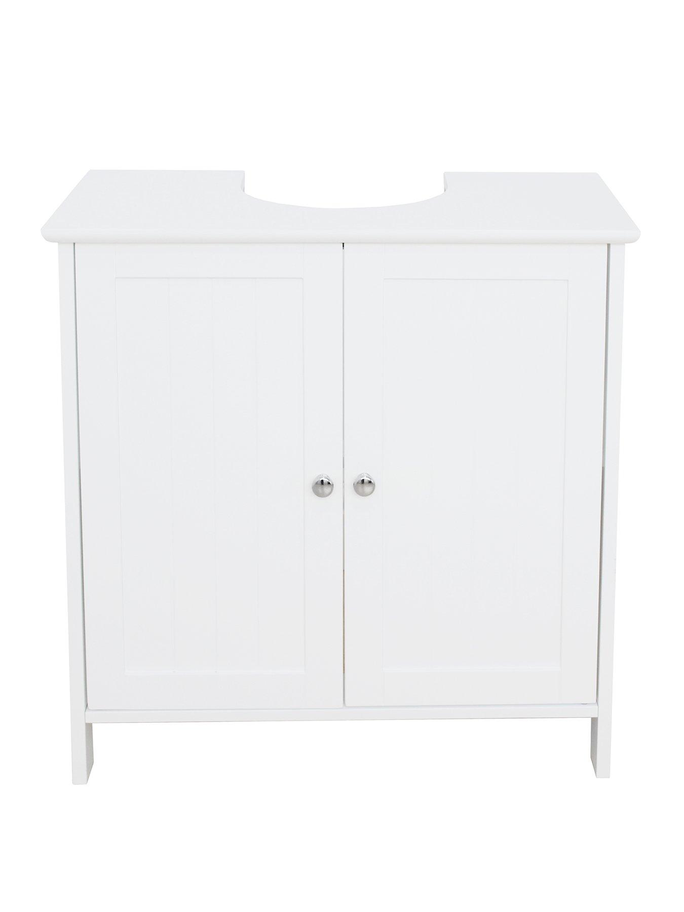 Product photograph of Lloyd Pascal Portland Undersink Unit - White from very.co.uk