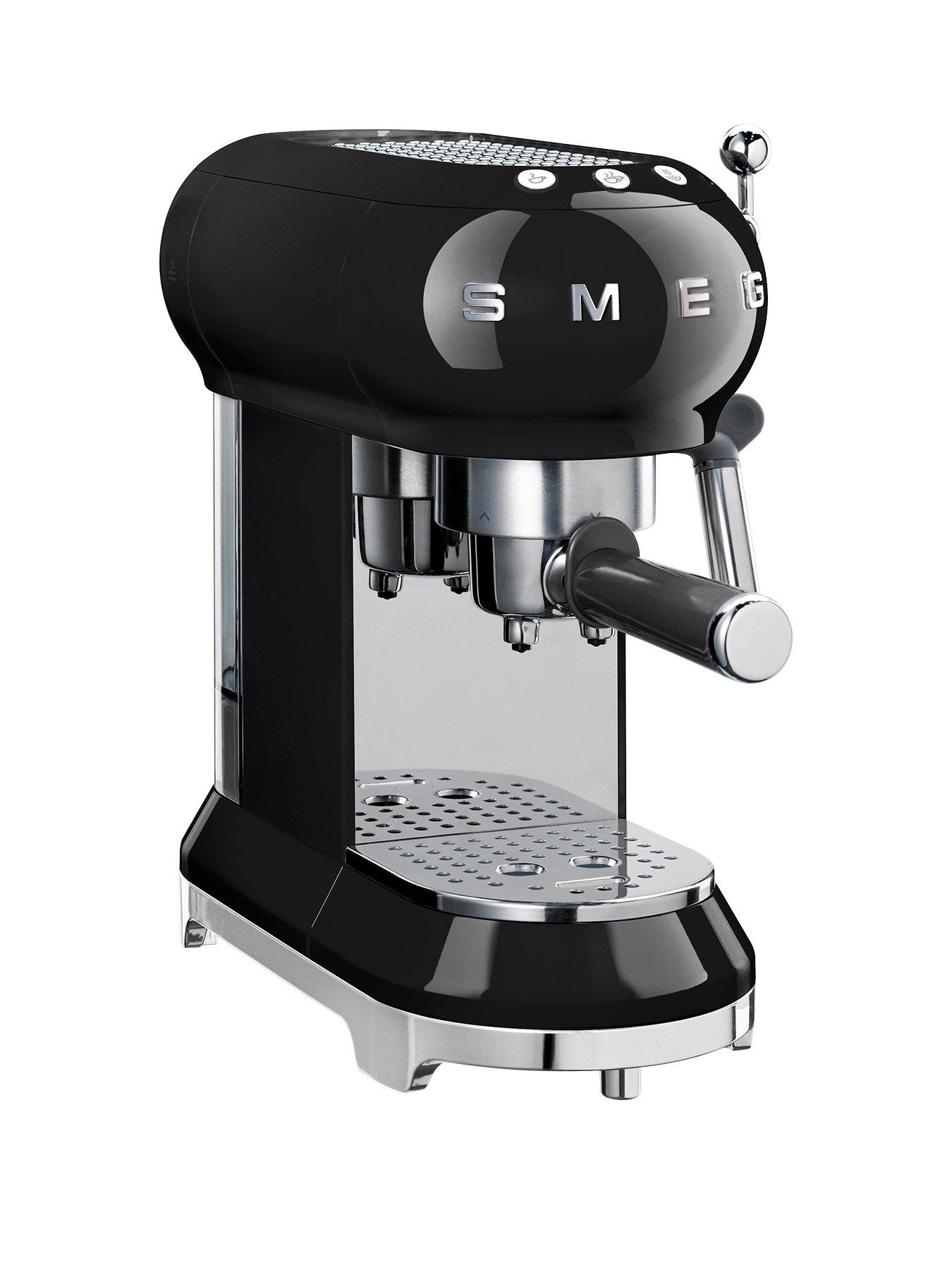 Product photograph of Smeg Ecf01 Espresso Coffee Machine from very.co.uk