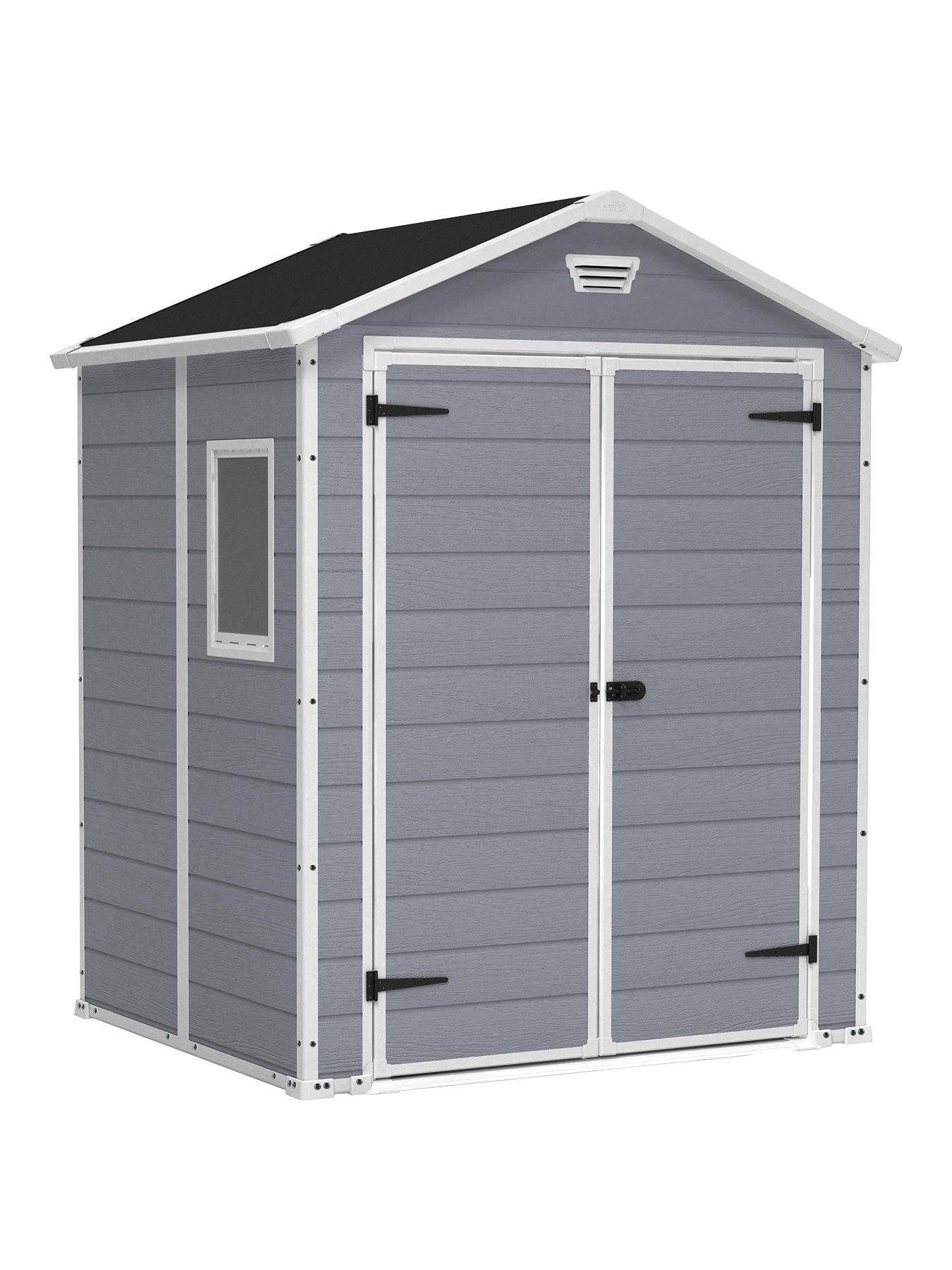 Image 2 of 7 of Keter 6x5 ft&nbsp;Manor Resin Shed