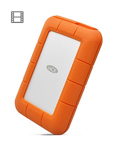 LaCie LaCie 4TB Rugged Thunderbolt shock & drop resistance portable external hard drive for PC & Mac