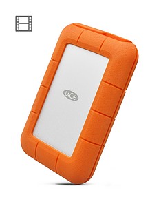 LaCie LaCie 5TB Rugged Thunderbolt shock & drop resistance portable external hard drive for PC & Mac