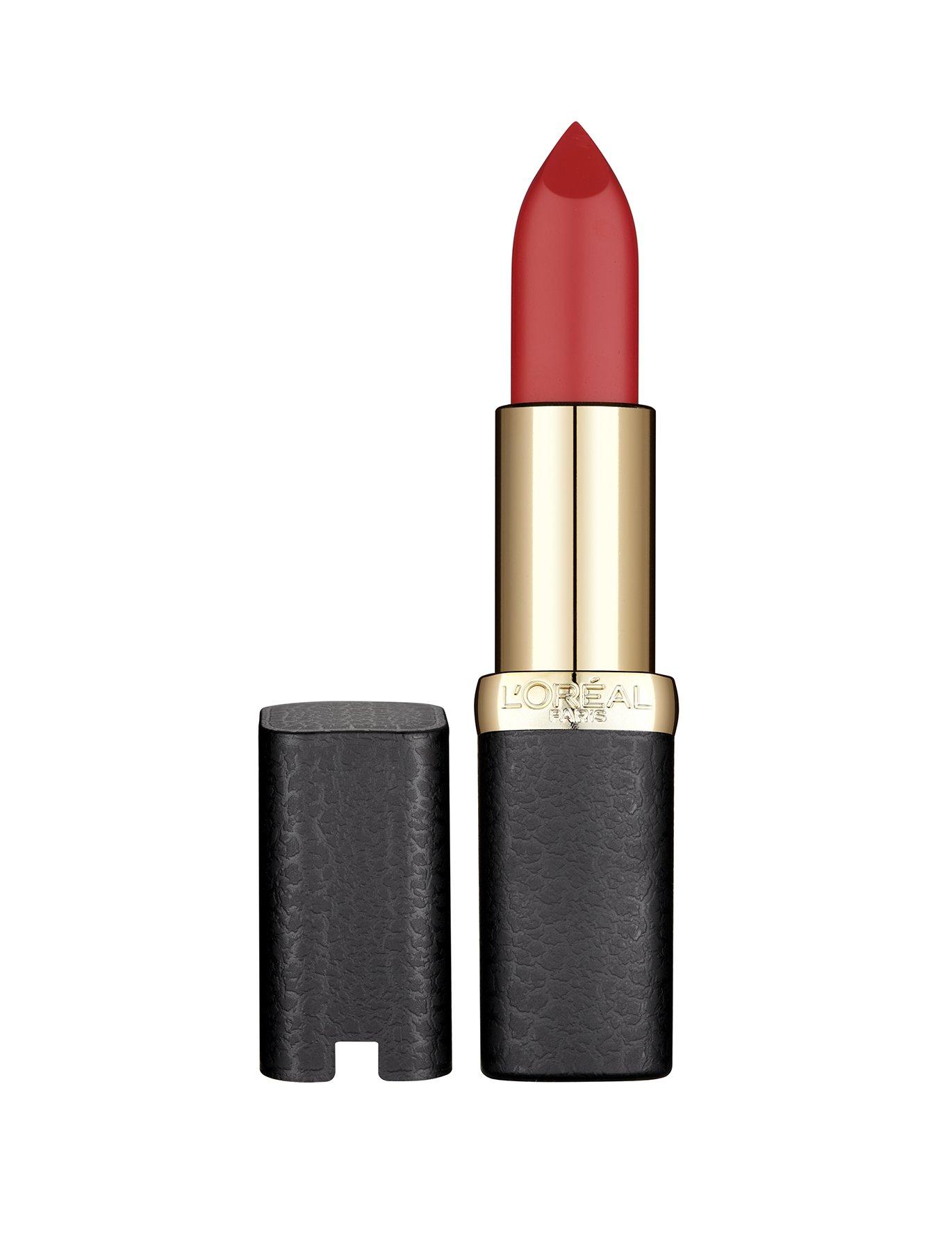 L&#39;OREAL MAQUILLAGE Rouge à lèvres color riche mat obsession 346 red perfecto nu L&#39;OREAL MAQUILLAGE