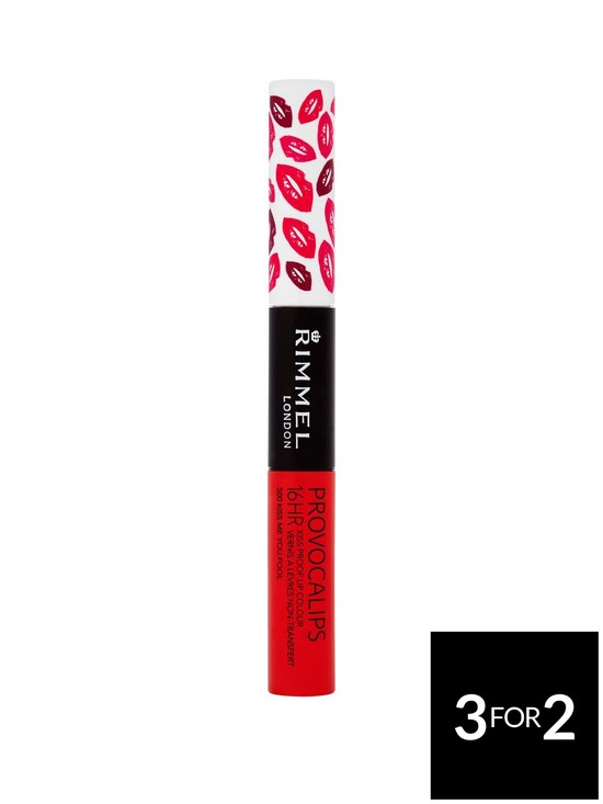 front image of rimmel-london-provocalips-16hrnbspkissproof-lip-colour-7ml