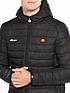 image of ellesse-lombardy-padded-jacket-black