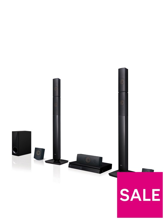 front image of lg-lhb645nnbspblu-ray-home-theatre-system-black