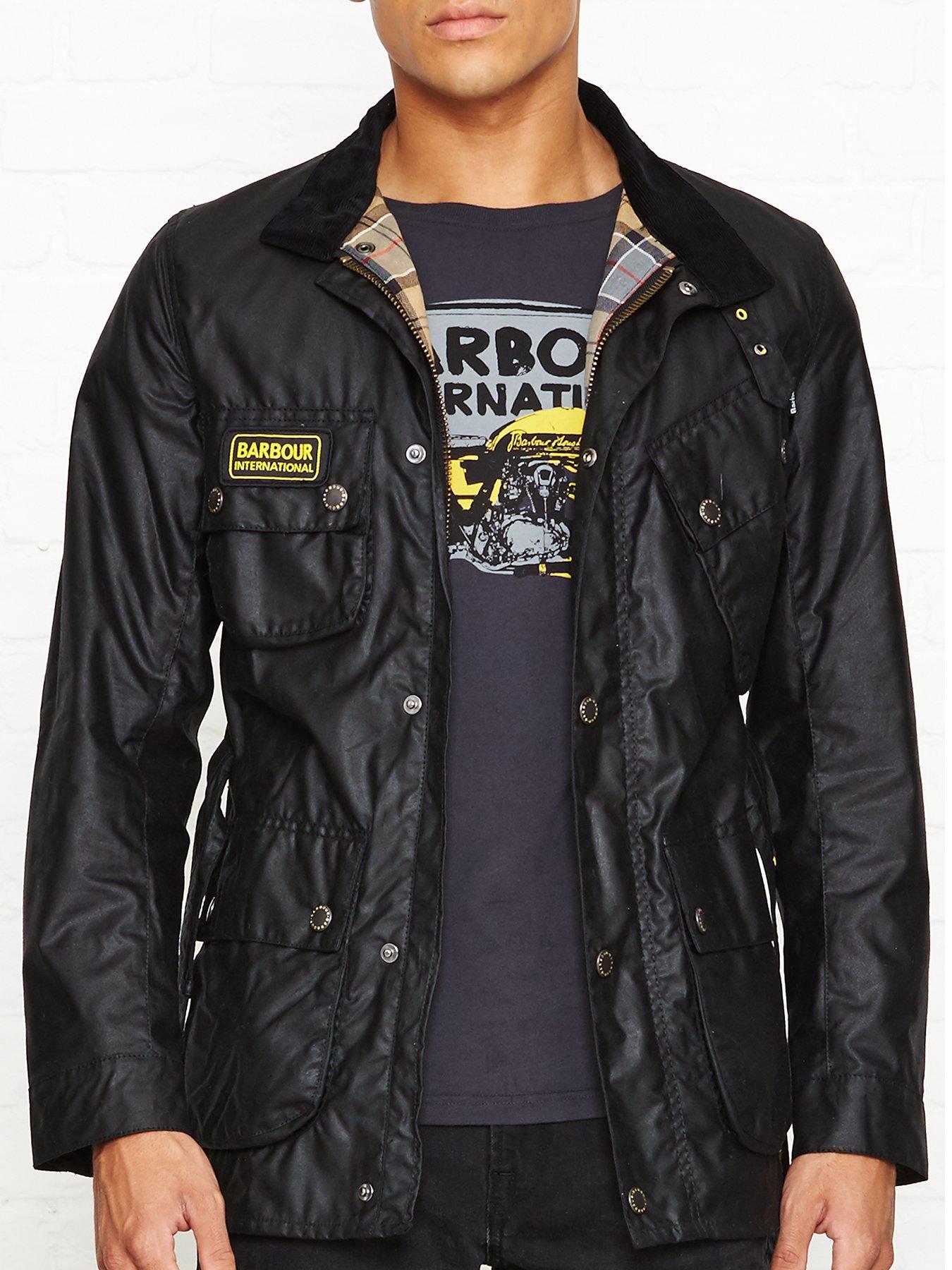 barbour slim fit jacket
