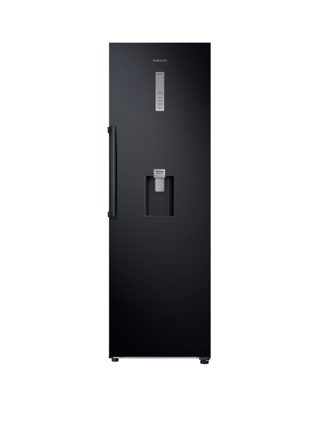 Samsung Rr39M7340Bc/Eu Frost-Free Tall Larder Fridge With Non-Plumbed Water Dispenser And 5 Year Samsung Parts And Labour Warranty – Black