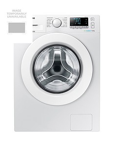 Samsung WW90J5456MW/EU 9kg Load, 1400 Spin Washing Machine with ecobubble™ Technology and 5 Year Samsung Parts and Labour Warranty - White