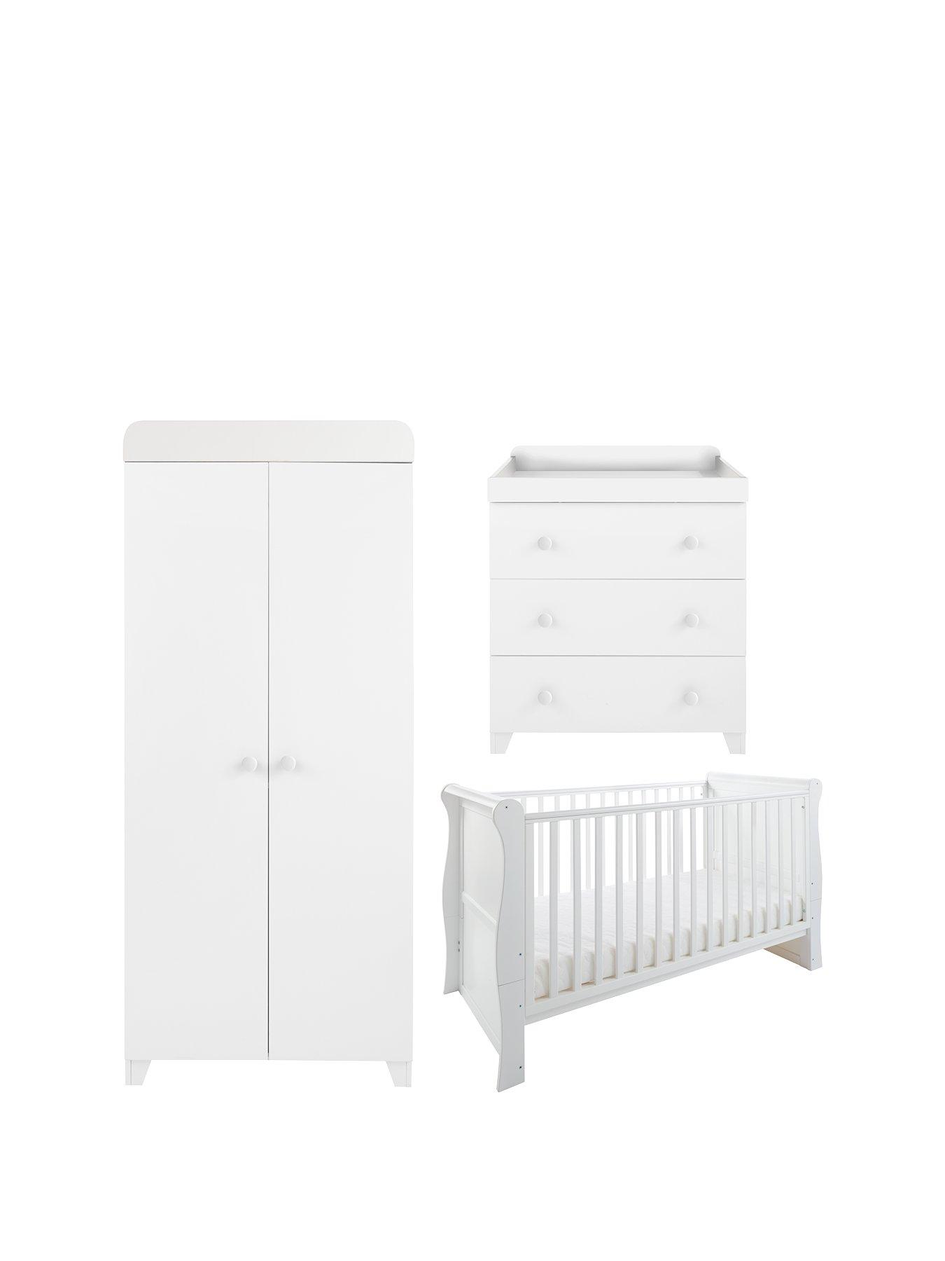 little acorns sophia 3 pieces set white