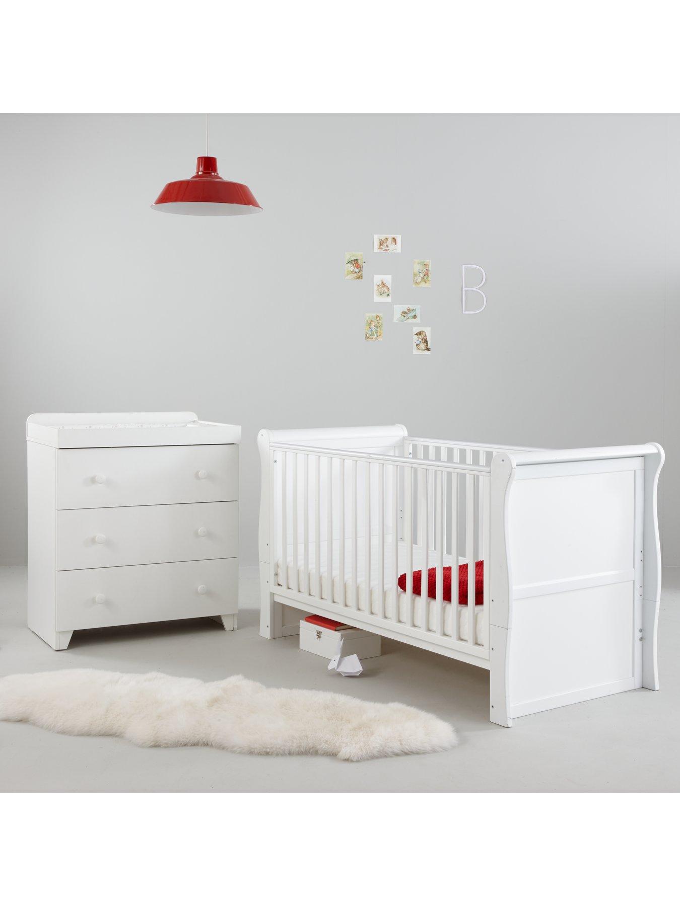 little acorns sleigh cot bed