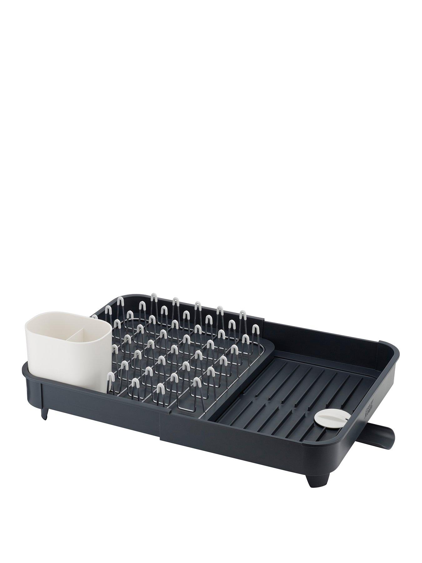 Product photograph of Joseph Joseph Extend - Expandable Dish Rack In Grey from very.co.uk