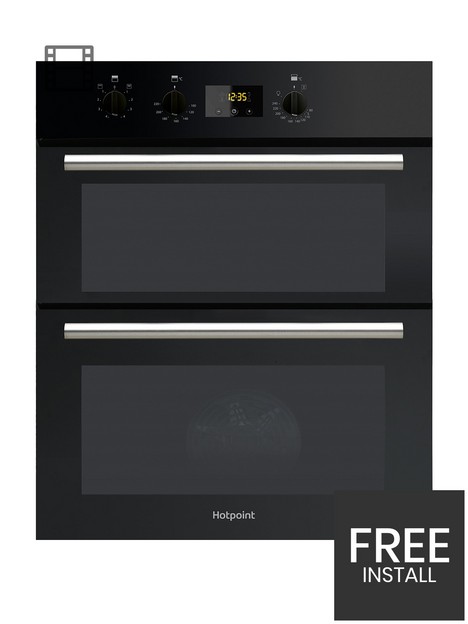 hotpoint-class-2-du2540bl-60cm-electric-built-under-double-oven-black