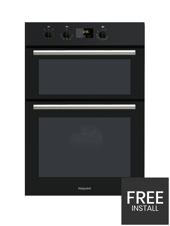 front image of hotpoint-class-2-dd2540bl-60cm-electric-built-in-double-ovennbsp--black