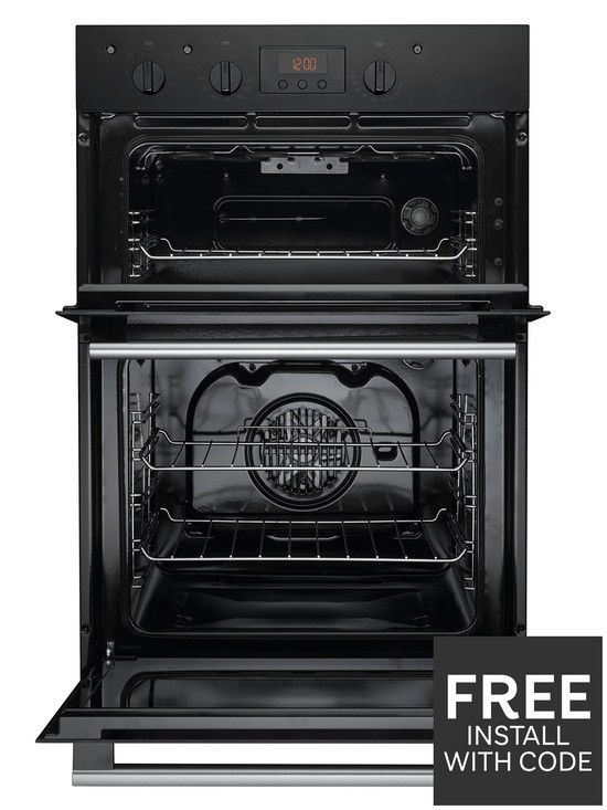 stillFront image of hotpoint-class-2-dd2540bl-60cm-electric-built-in-double-ovennbsp--black