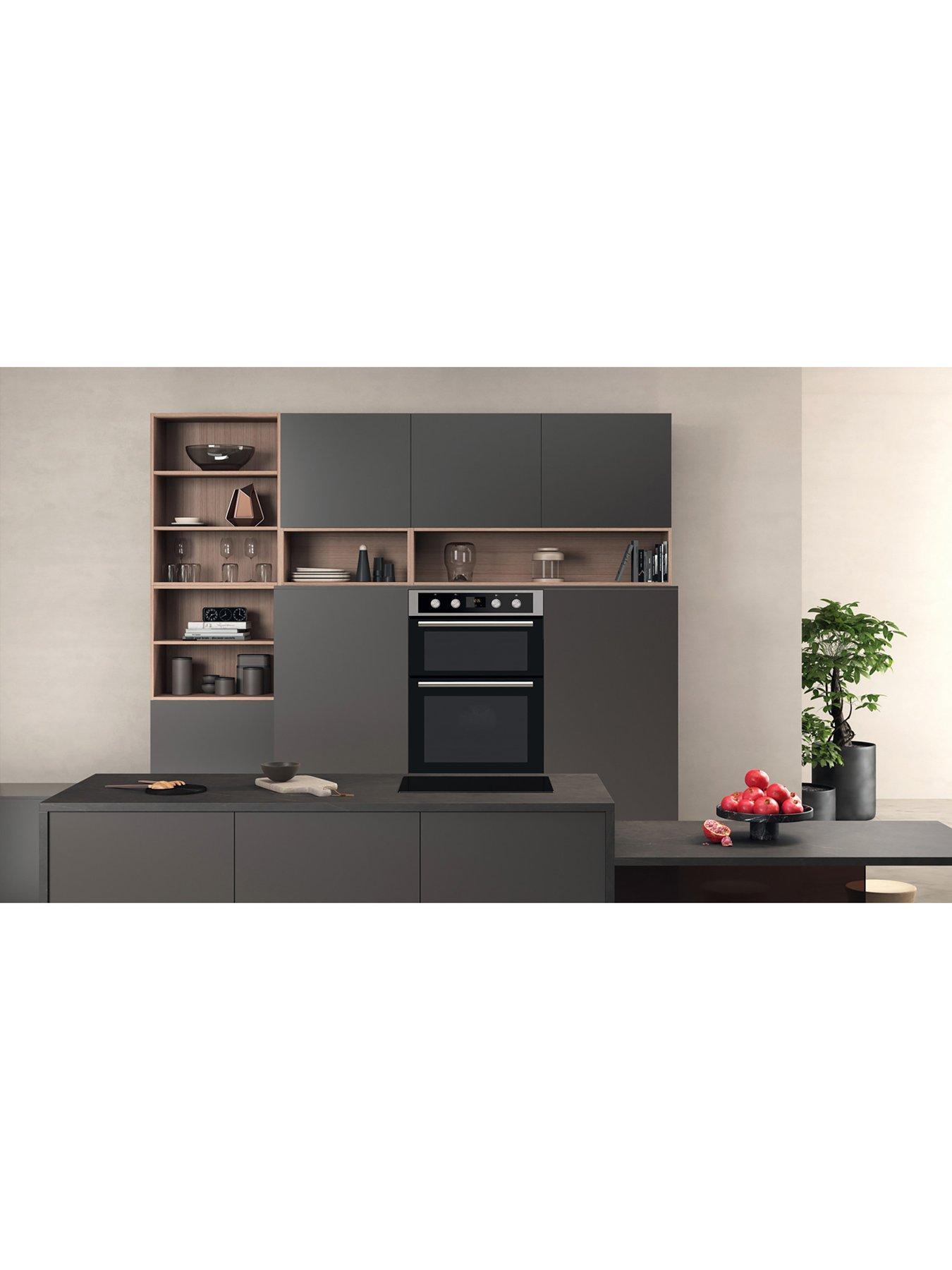 Image 4 of 6 of Hotpoint Class 2 DD2844CIX 60cm&nbsp;Built-In Double Electric Oven - Stainless Steel/Black