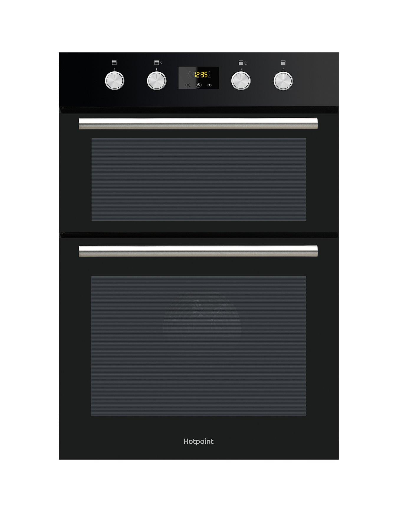 Hotpoint Class 2 Dd2844Cbl 60Cm Built-In Double Electric Oven - Black - Oven Only