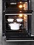 image of hotpoint-class-2-dd2844cbl-60cmnbspbuilt-in-double-electric-oven-black
