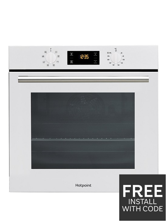 front image of hotpoint-class-2-sa2540hwh-60cm-built-in-single-electric-oven-white