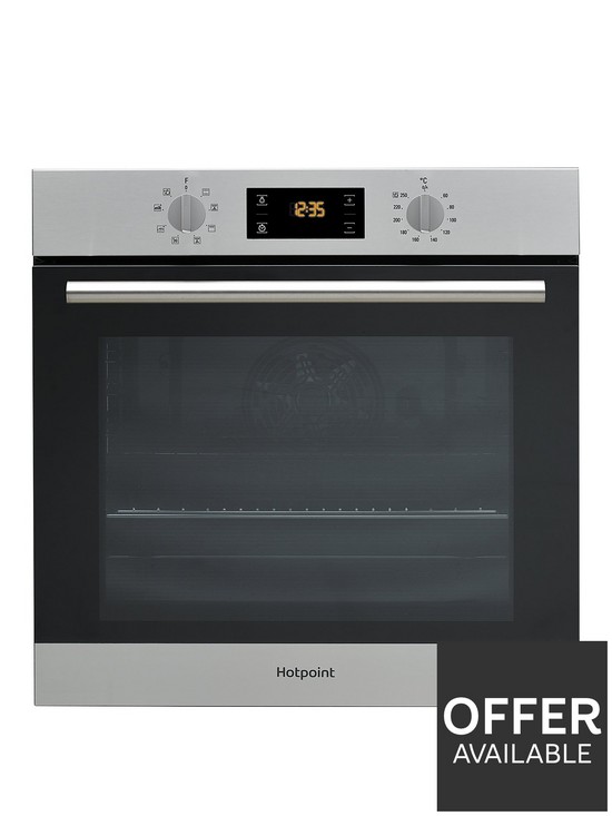 front image of hotpoint-class-2-sa2540hix-60cm-built-in-electric-single-ovennbsp--stainless-steel