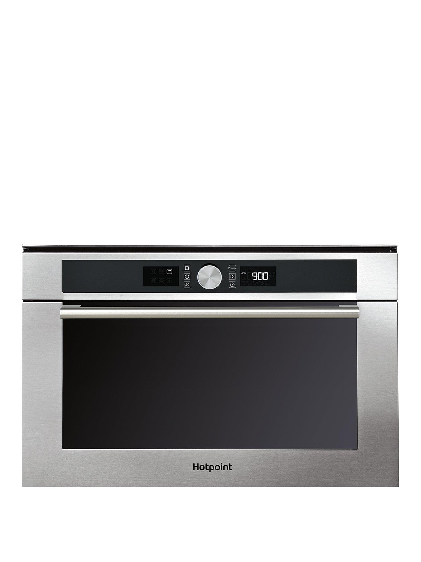 Hotpoint Class 4 Md454Ixh 60Cm Built-In Microwave Oven With Grill And Optional Installation – Stainless Steel – Microwave With Installation