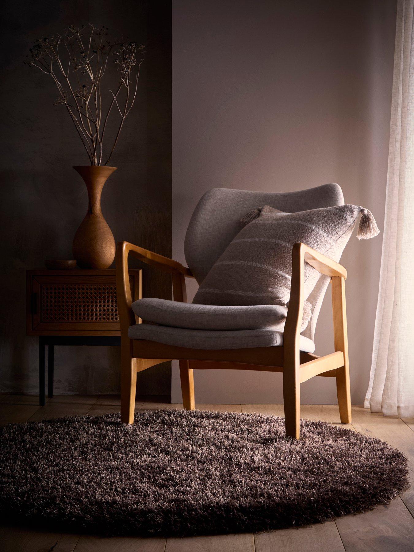 Very Home Premium Hudson Shaggy Circular Rug