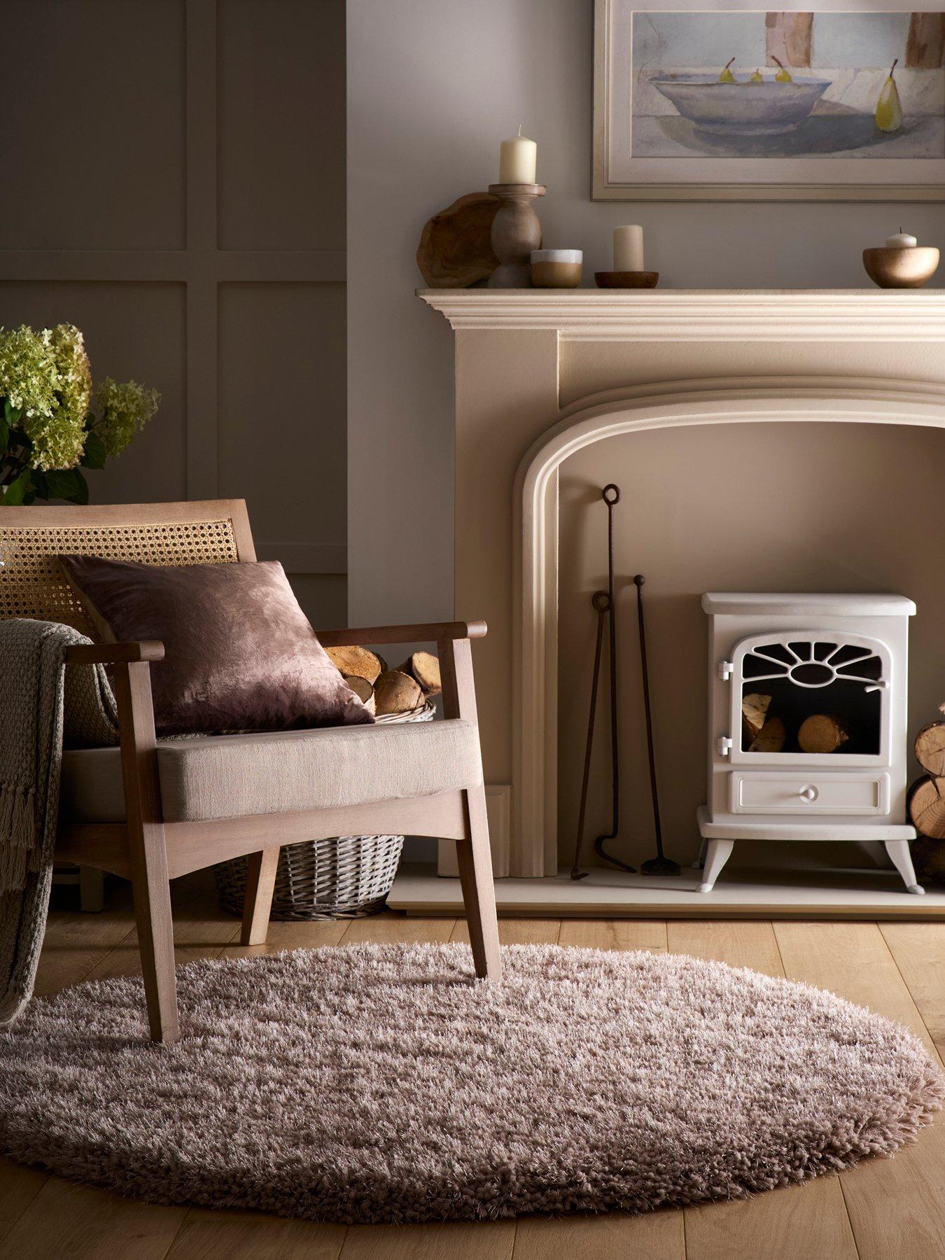 Very Home Premium Hudson Shaggy Circular Rug