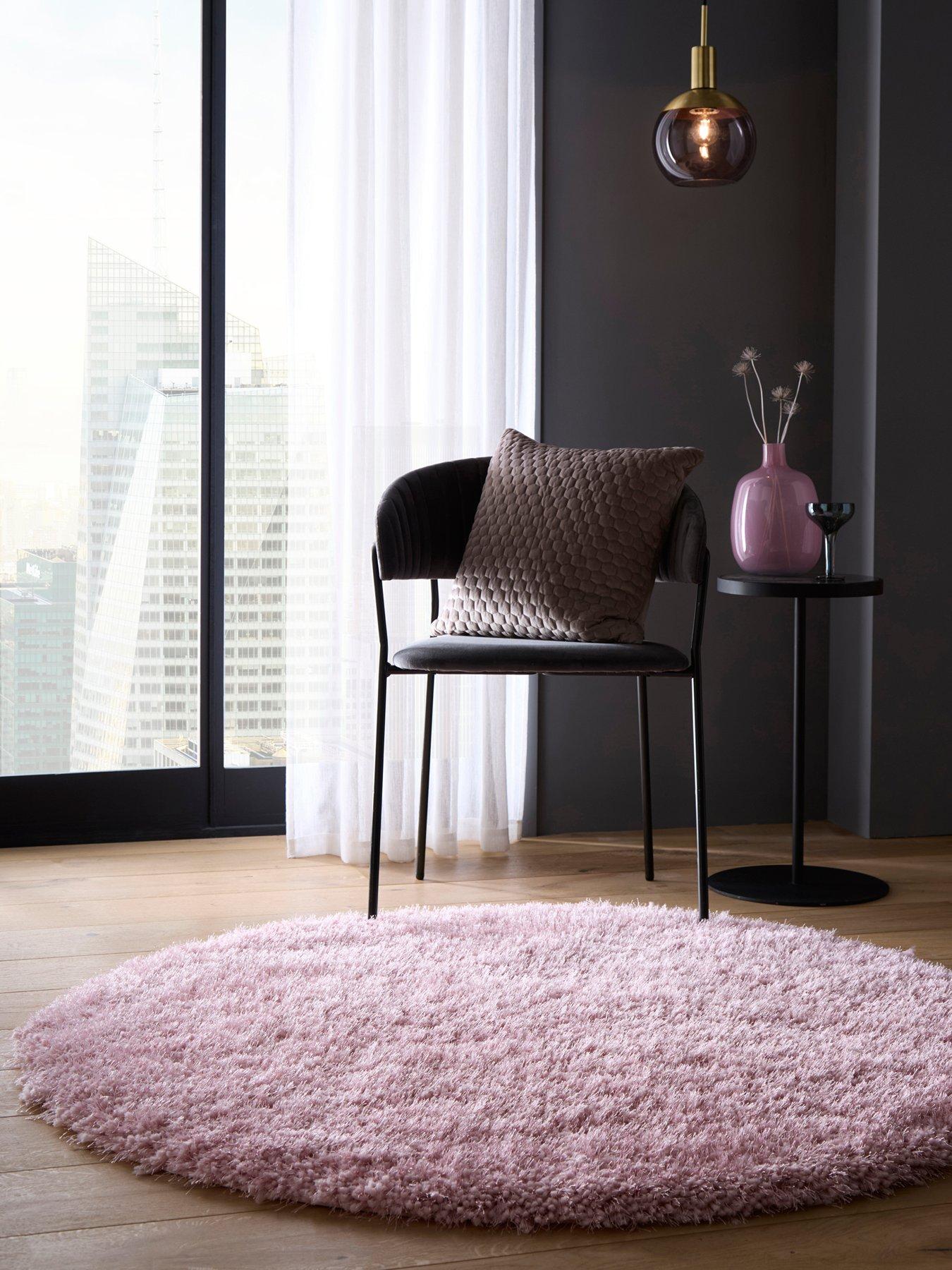 undefined Premium Hudson Shaggy Circular Rug