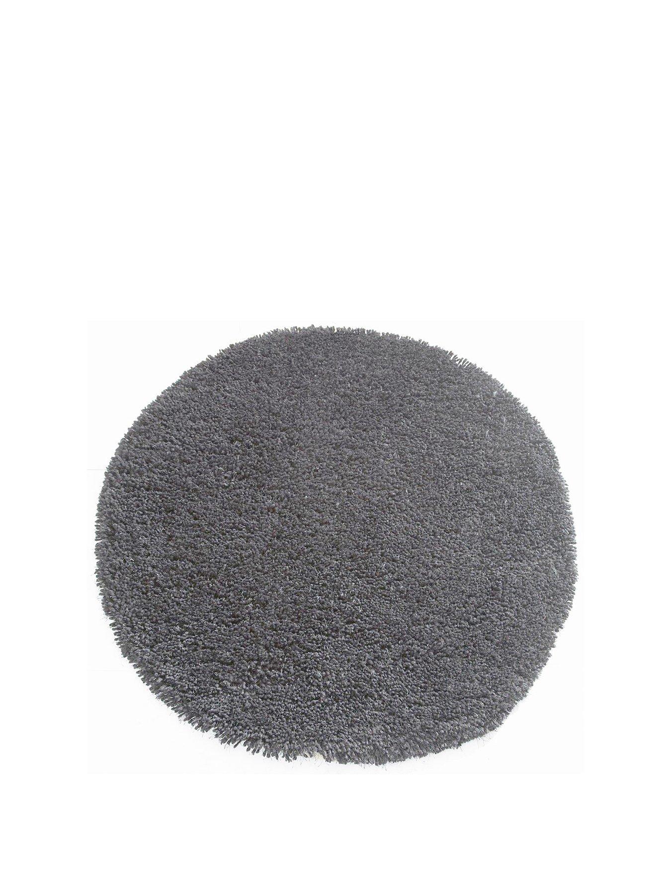 Image 2 of 4 of The Very Collection Premium Hudson Shaggy Circular Rug