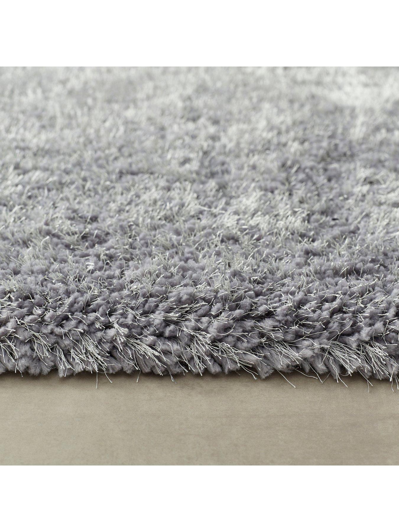 Image 4 of 4 of The Very Collection Premium Hudson Shaggy Circular Rug