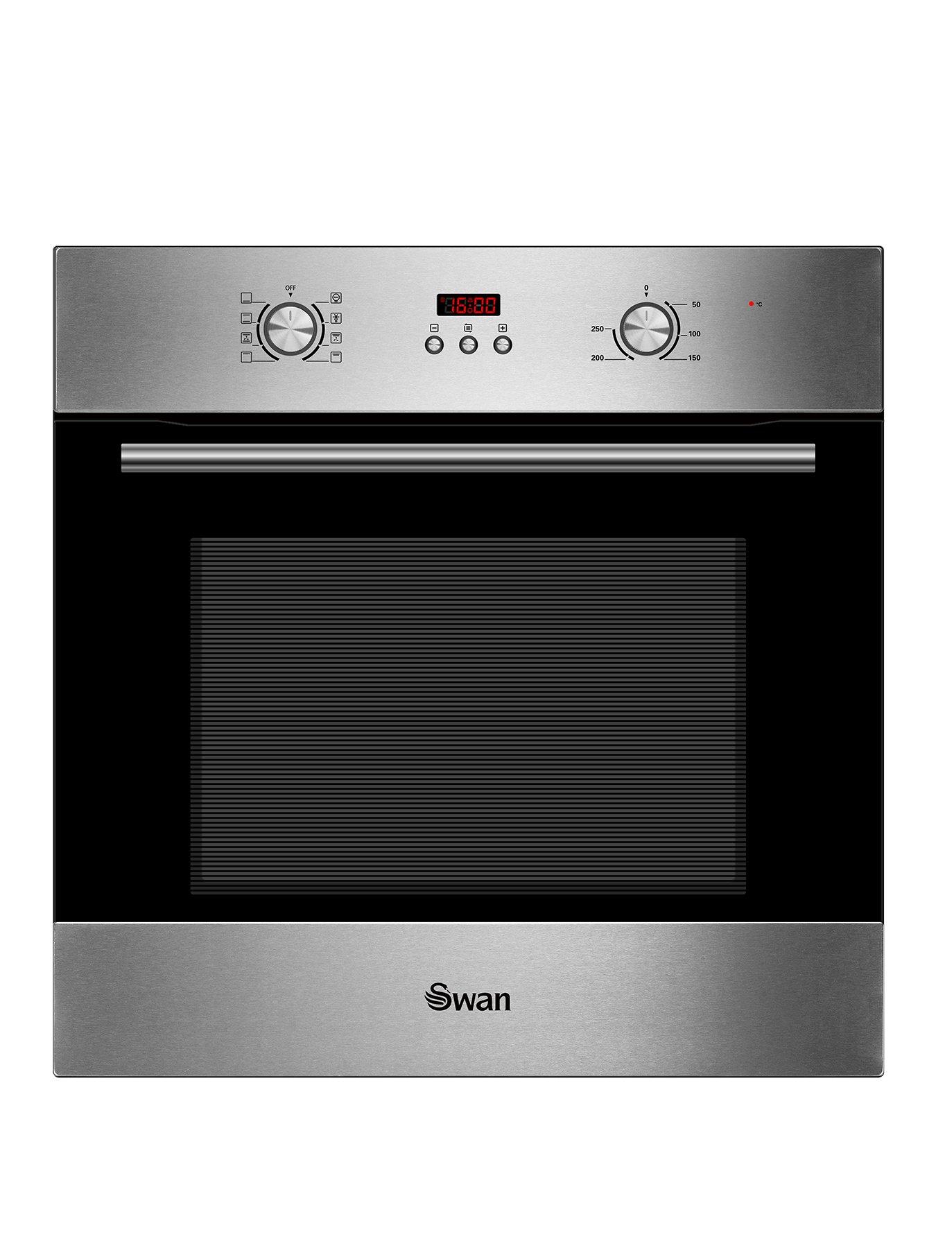 Swan Sxb70110Ss 60Cm Built-In Single Electric Fan Oven – Stainless Steel