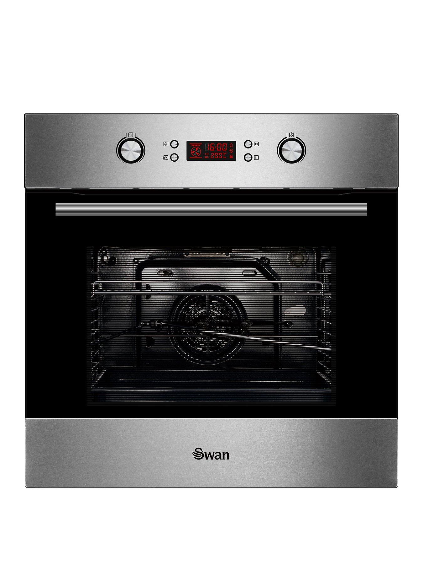 Swan Sxb7070Ss 60Cm Built-In Single Electric Pyrolytic Oven – Stainless Steel