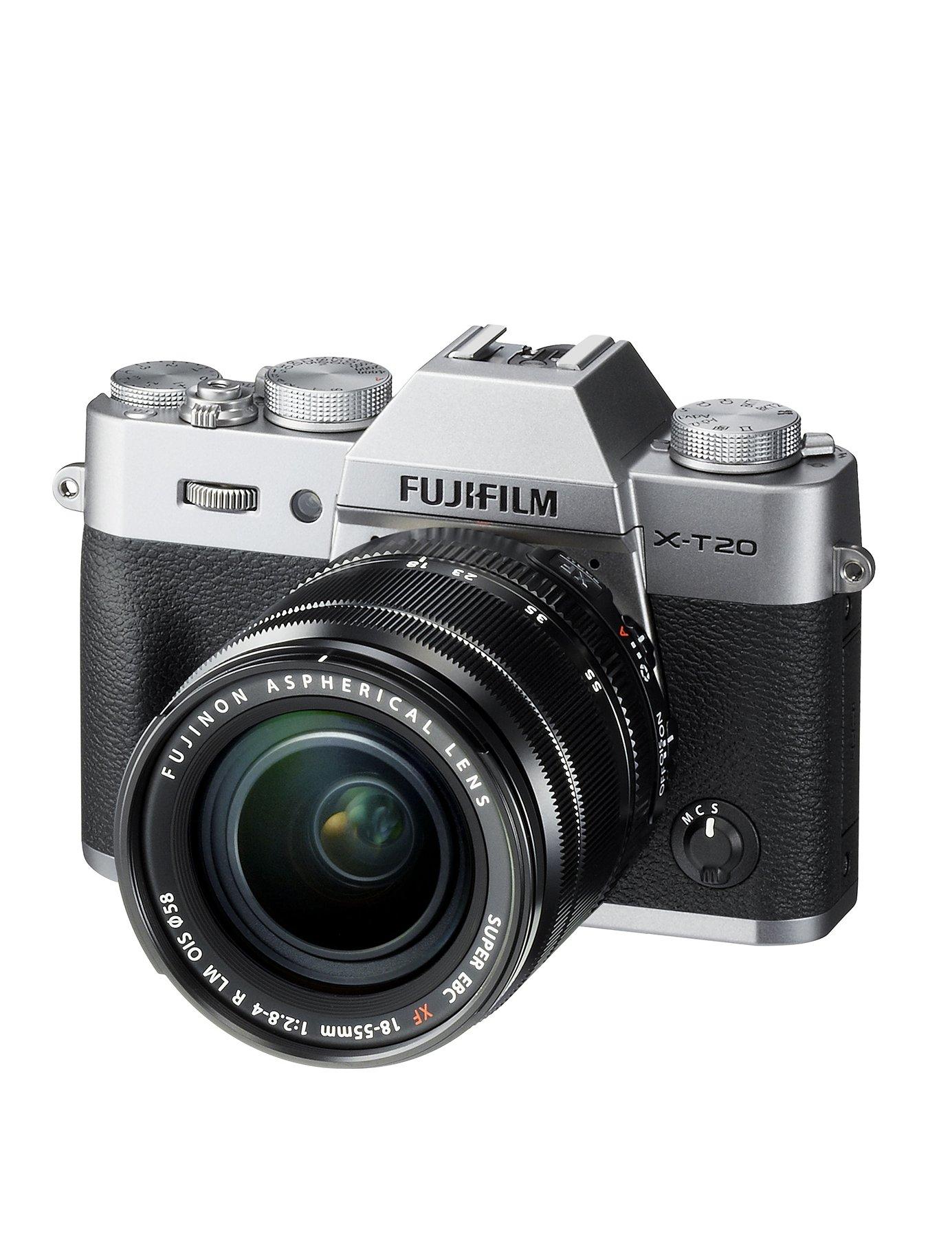 Fujifilm X-T20 Camera Xf 18-55Mm Lens Kit - Silver