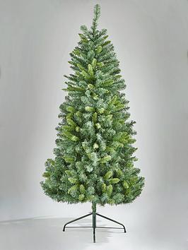 Product photograph of Very Home 6ft Space Saving Half Christmas Tree from very.co.uk
