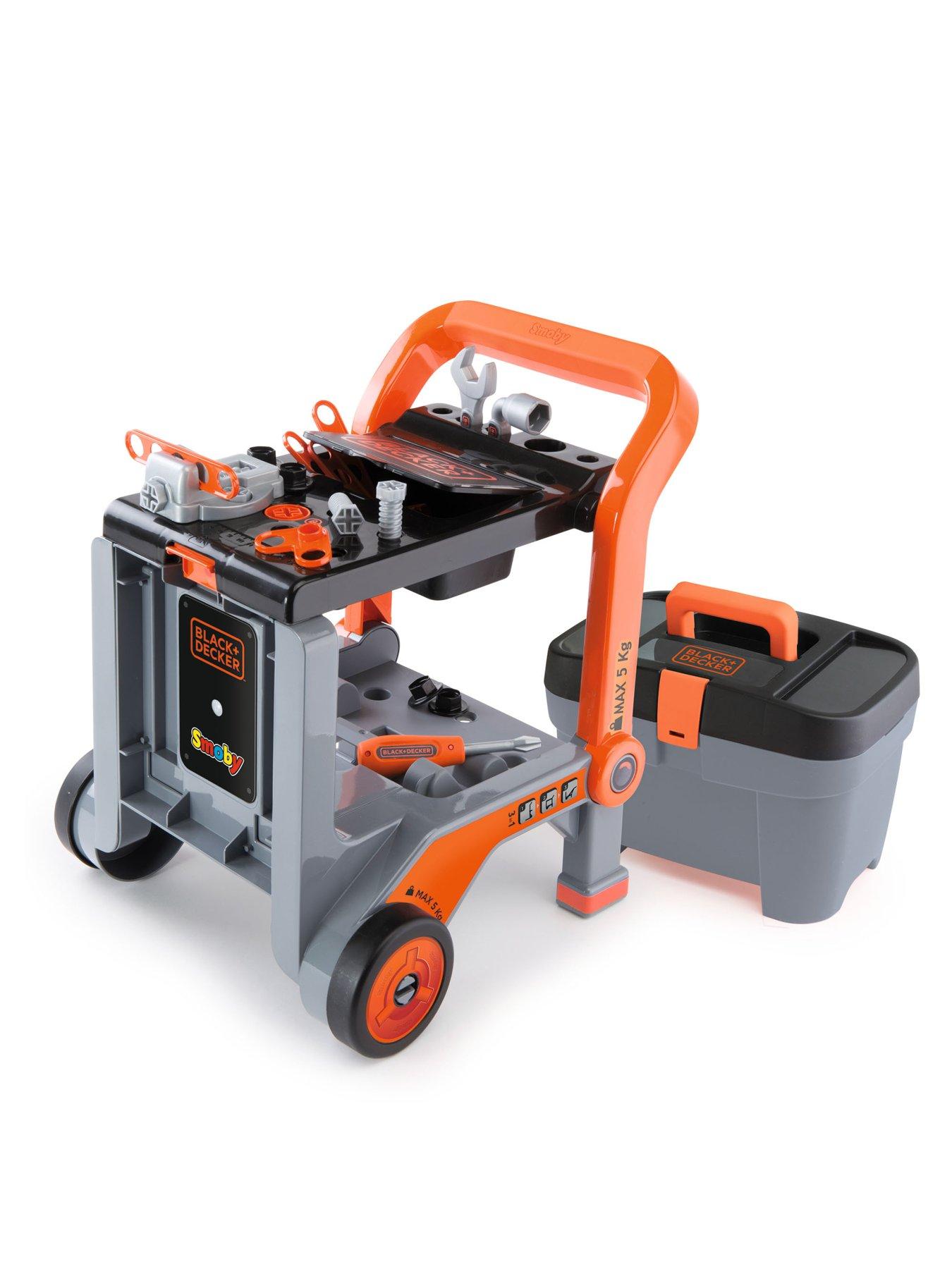 Smoby - Établi Super Center Black+Decker