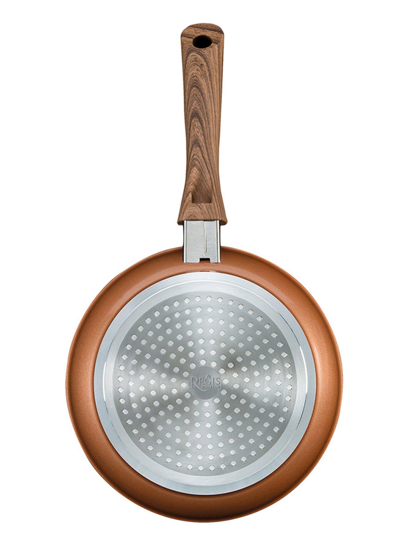 Image 3 of 7 of JML Set Of 3 Copper Stone Non-Stick Pans with FREE Recipe Book