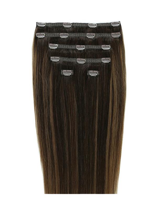 Image 2 of 3 of Beauty Works 18" Double Hair Set Clip-In Extensions