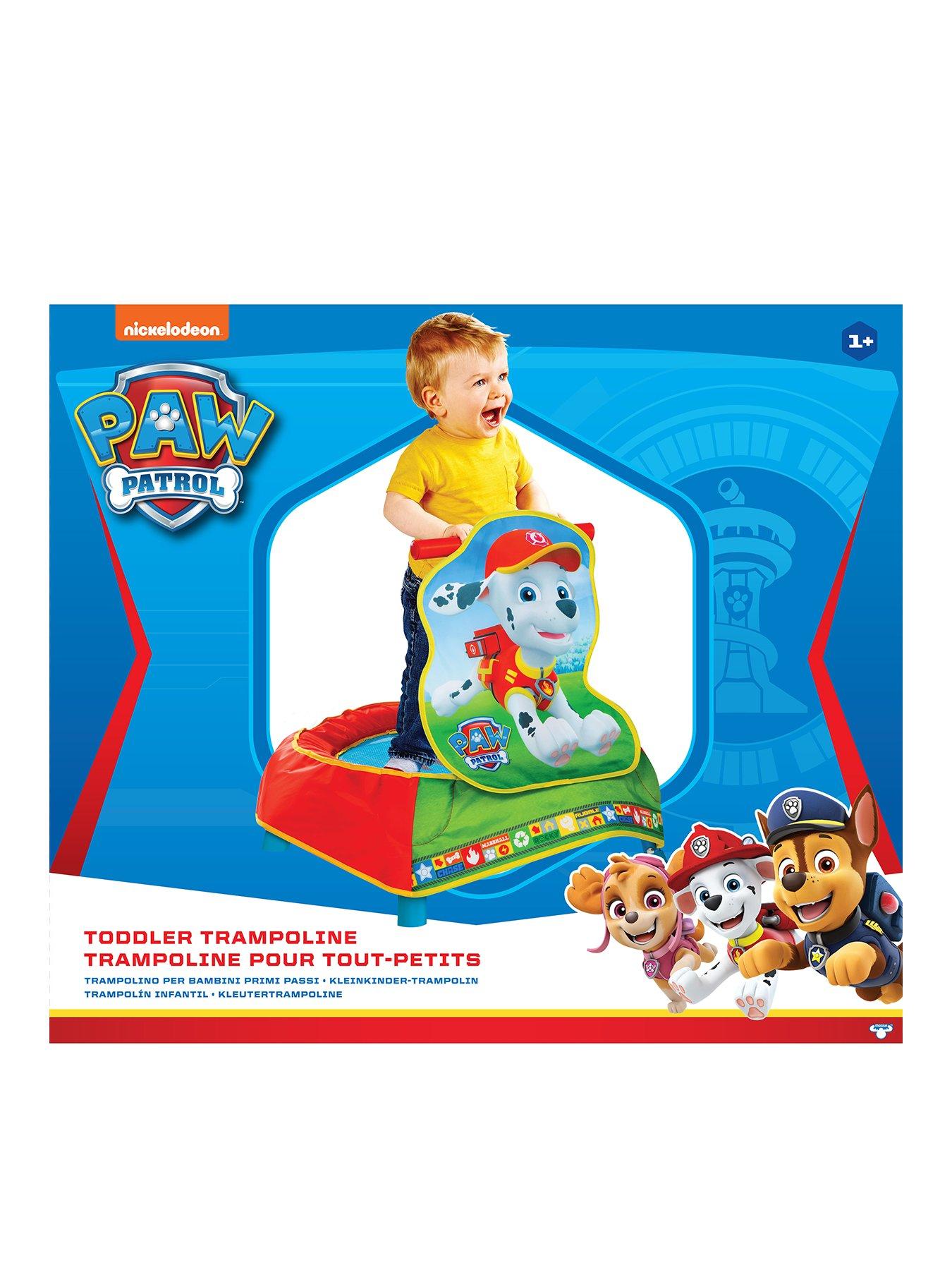 paw patrol toddler trampoline