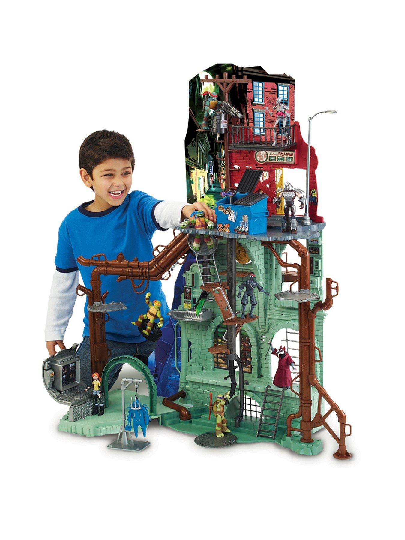 rise of the teenage mutant ninja turtles epic sewer lair playset