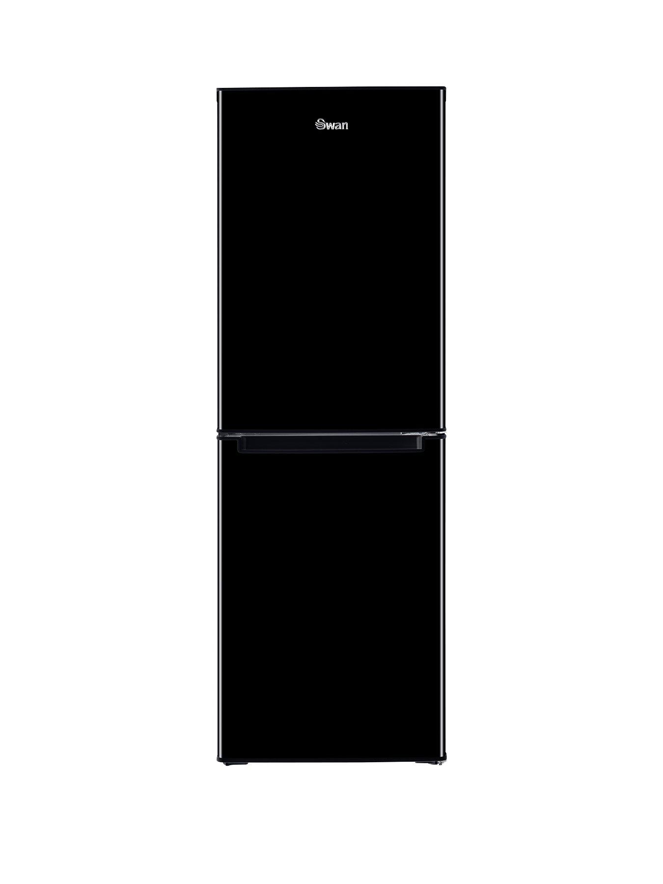 Swan Sr8180B 48Cm Wide Fridge Freezer – Black